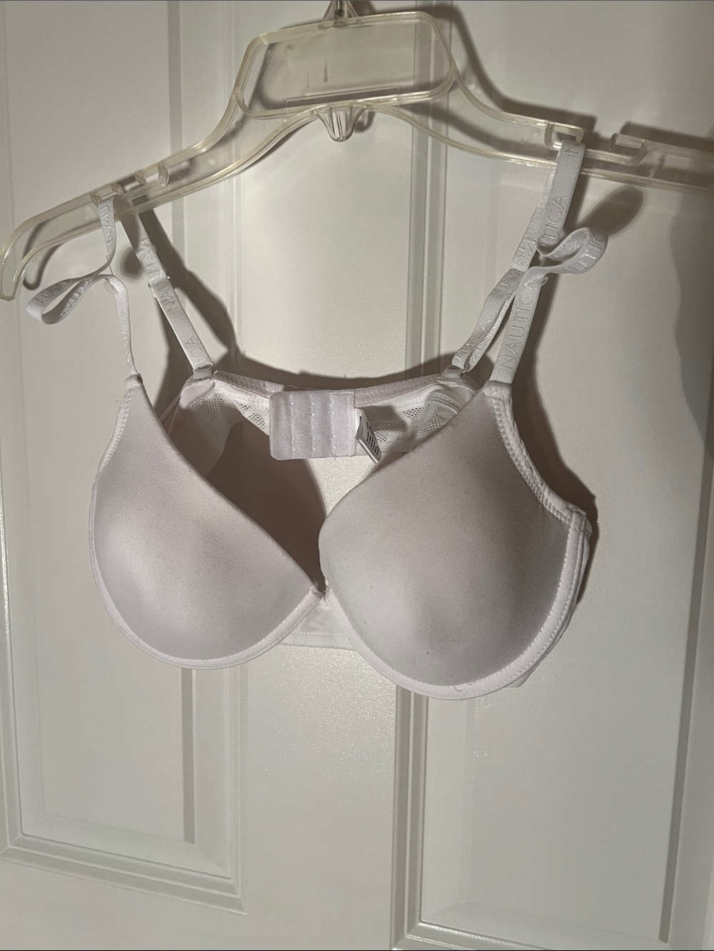 Nautica White Molded Underwire T-Shirt Bra